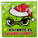 Servietten Festtagsmuffel 33x33cm