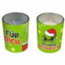 Duftkerze im Glas "Festtags-Muffel"