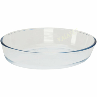 Auflaufform oval 2400ml Glas