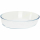 Auflaufform oval aus Glas
