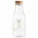 Karaffe mit Korkdeckel 900 ml