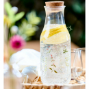 Karaffe mit Korkdeckel 900 ml