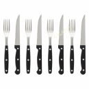 Steakbesteck 8 tlg, Edelstahl