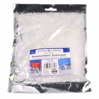 Kunstschnee Eiskristalle 1 L