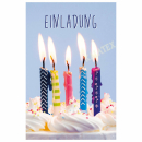 Karten Einladung Geburtstag - Party
