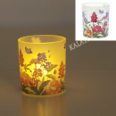 Windlicht Frühling Glas 7x8cm