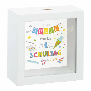 Spardose Hurra Schule