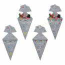 Geschenk Schultüte aus Filz zum Befüllen
