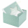 Geschenkbox mit Sichtfenster und Glitzer 3er Set