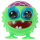 Quetschball Monster 9,8x5cm