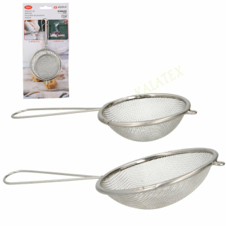 Sieb 2er Set Edelstahl