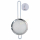 Sieb Edelstahl 14cm mit gummiertem farbigem Griff