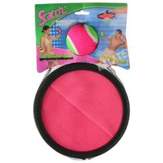 Klettballspiel 19cm mit einem Ball