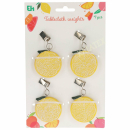 Tischtuchbeschwerer Früchte 4er Pack
