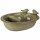 Vogelbad mit Futterschale 20cm