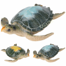 Dekofigur Schildkröte 34x28cm