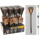 Gartensolarfackel 43cm