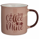 Kaffeebecher 540ml Steingut
