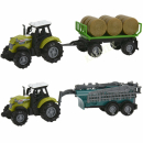 Traktor mit Anhänger 26cm mit Sound