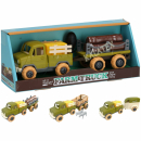 Traktor mit Anhänger 26cm