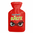 Wärmflasche 2L mit Festtagsmuffelüberzug 36x19x4,5 cm
