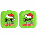 Topflappen Feststagsmuffel 18x18x1cm