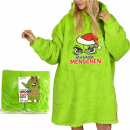 Hoodie Sweatshirt Decke Festtagsmuffel