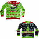 Stickpullover Damen Festtagsmuffel