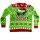 Stickpullover Damen Festtagsmuffel
