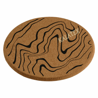 Untersetzer Kork mit Magnet 19cm 2er
