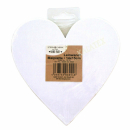 Leinwand Herz 14x15cm