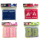 Topfschwamm mit Spruch11x7x3cm 2er Pack