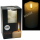 LED Echtwachskerze "3D Flamme" 7,5x12,5cm