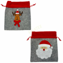Filztasche Weihnachten 21x23cm
