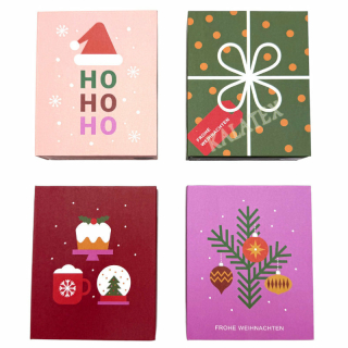 Geschenkbox Weihnachten mit Musik 11x9cm