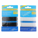 Klettband schwarz od. weiß 2er Pack