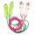 Springseil 230cm mit Griffen in Tierform