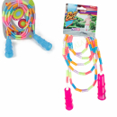 Springseil mit farbigen Perlen 250cm