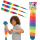 Schweifball Regenbogen 100cm