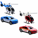 Spielset Auto und Helikopter