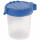 Wasserbecher mit farbigem Deckel zum Malen