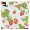 Serviette mit Fruchtmotiv 33x33cm 16er Pack