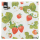 Serviette mit Fruchtmotiv 33x33cm 16er Pack