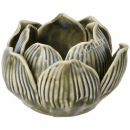 Teelichthalter Lotus aus Keramik