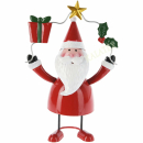 Dekofigur Weihnachten 18cm Metall