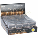Lichterkette Silberdraht mit 132 LEDs
