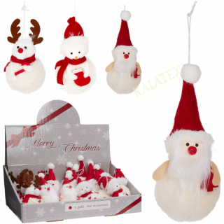 Hängedeko Winterfigur 12cm