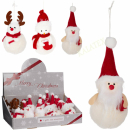 Hängedeko Winterfigur 12cm