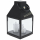Laterne mit LED Kerze mit Timer