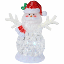 Dekofigur Weihnachten mit LED 11cm